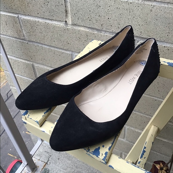 Black Nine West flats - Picture 3 of 4